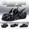 Black Apollo EVO 1:32 alloy diecast model car