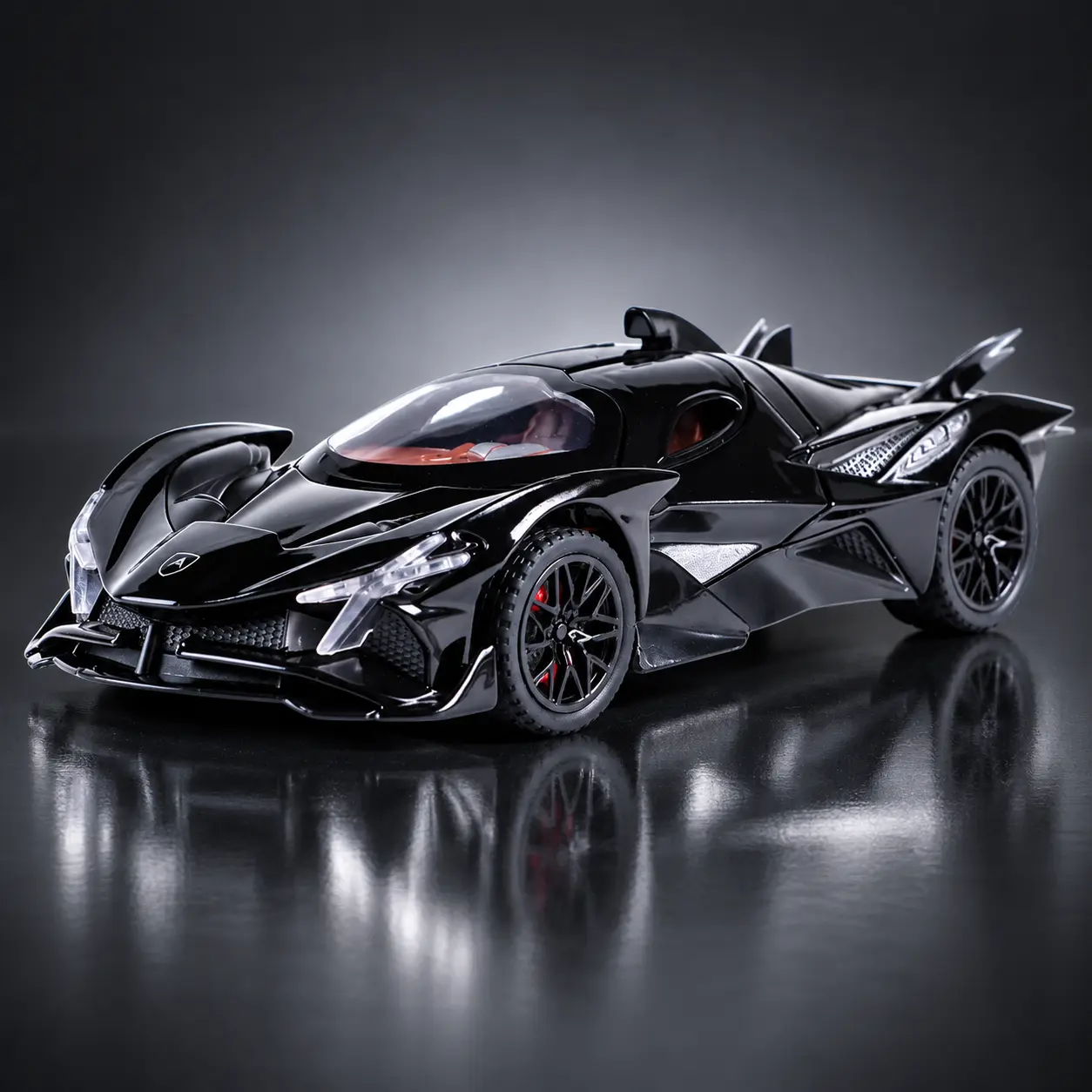 Black Apollo EVO 1:32 alloy diecast model car