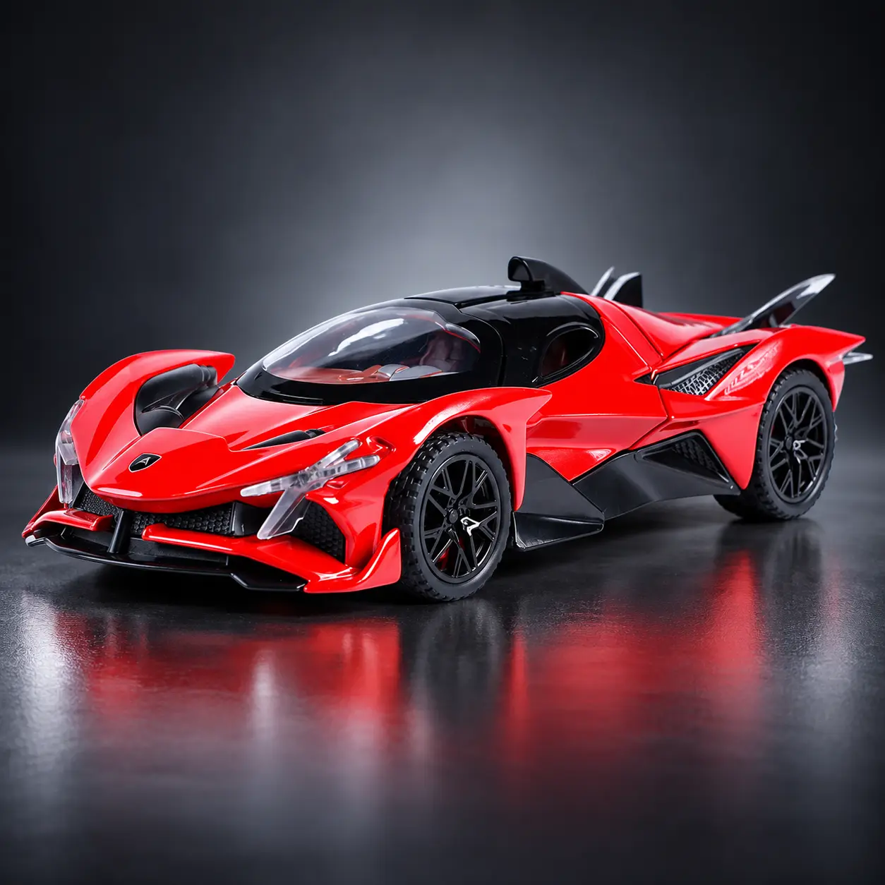 Red Apollo EVO 1:32 alloy diecast model car